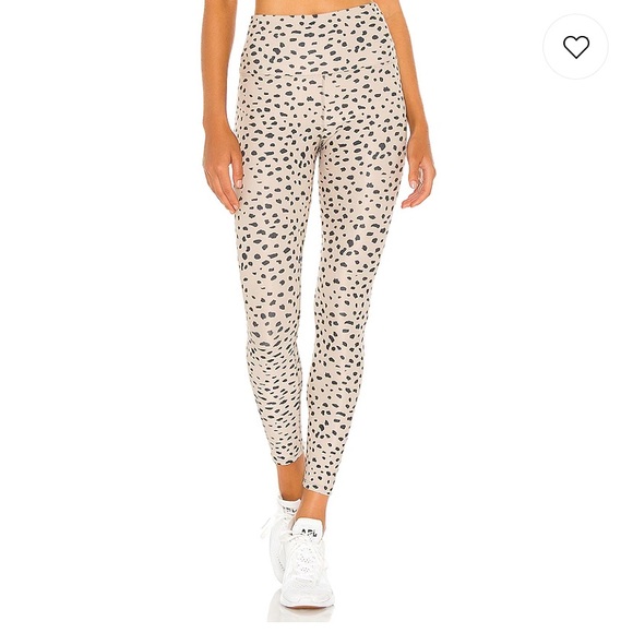 Beach Riot Ayla taupe spot leggings, sz L - Picture 8 of 13